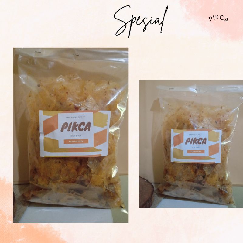 

keripik kaca / pikca 250 gram
