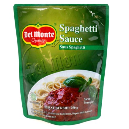 

Del Monte Sauce Spaghetti 250 gr