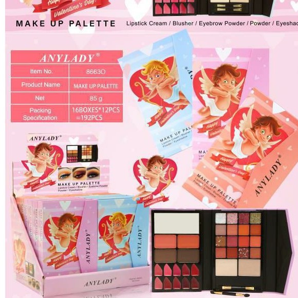 [ECER] MAKE UP PALLETE ANYLADY NO.86630