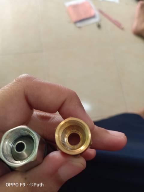 adaptor/ nepel selang jet cleaner /  sambungan selang ke kran
