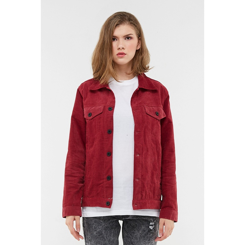 

Erigo Trucker Dyed Maroon