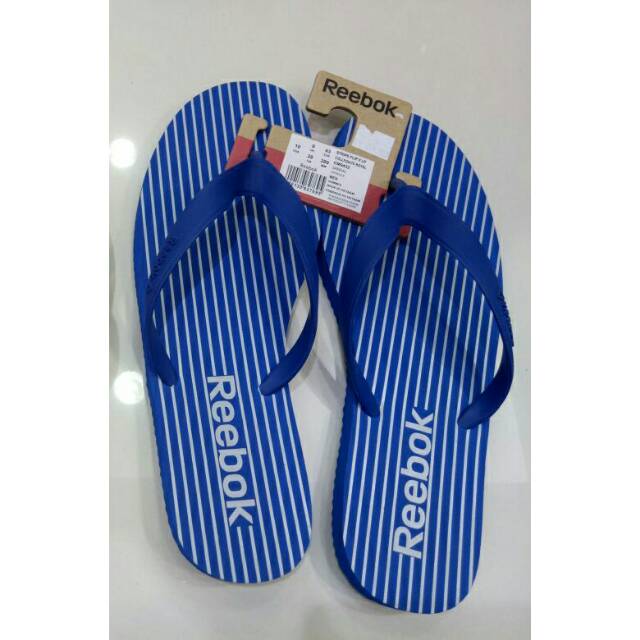 Sandal Jepit Cewek Cowok Original Reebok Warna Biru