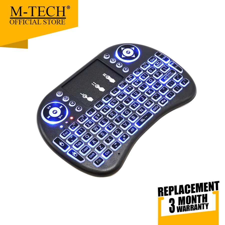 M-TECH ORIGINAL Mini Keyboard Wireless LED Backlit