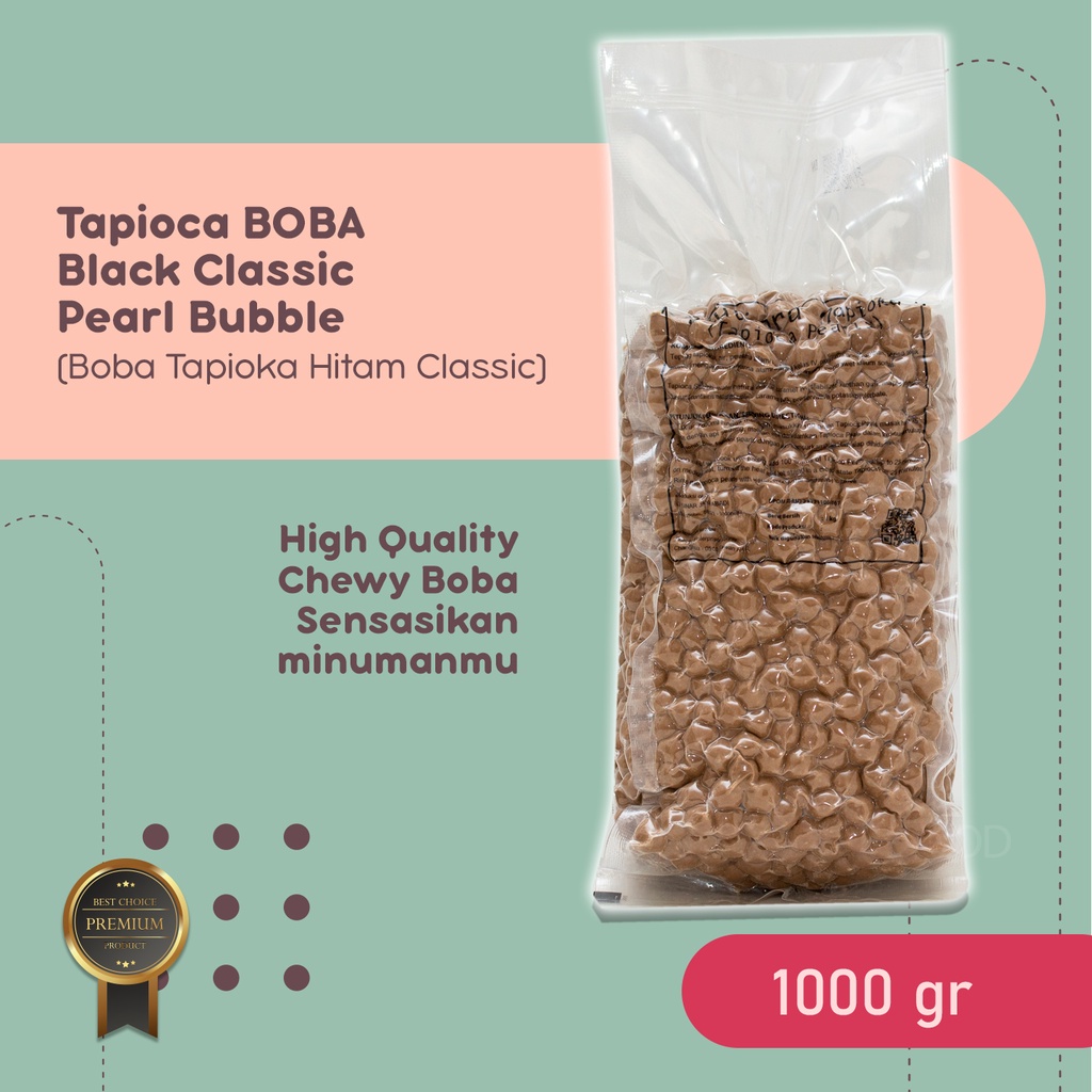 

Tapioca Pearl / Bubble High Quality @ 1KG