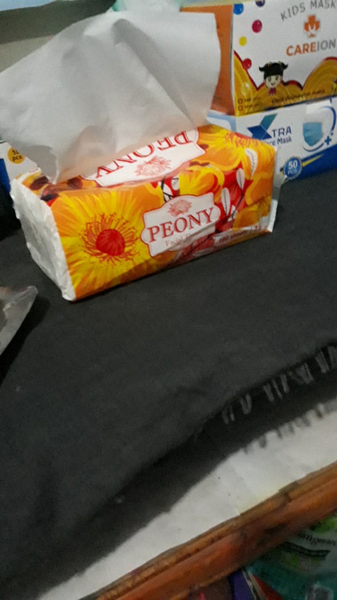 Tissue Wajah 2ply 180 Sheet Peony | Shasyastore_