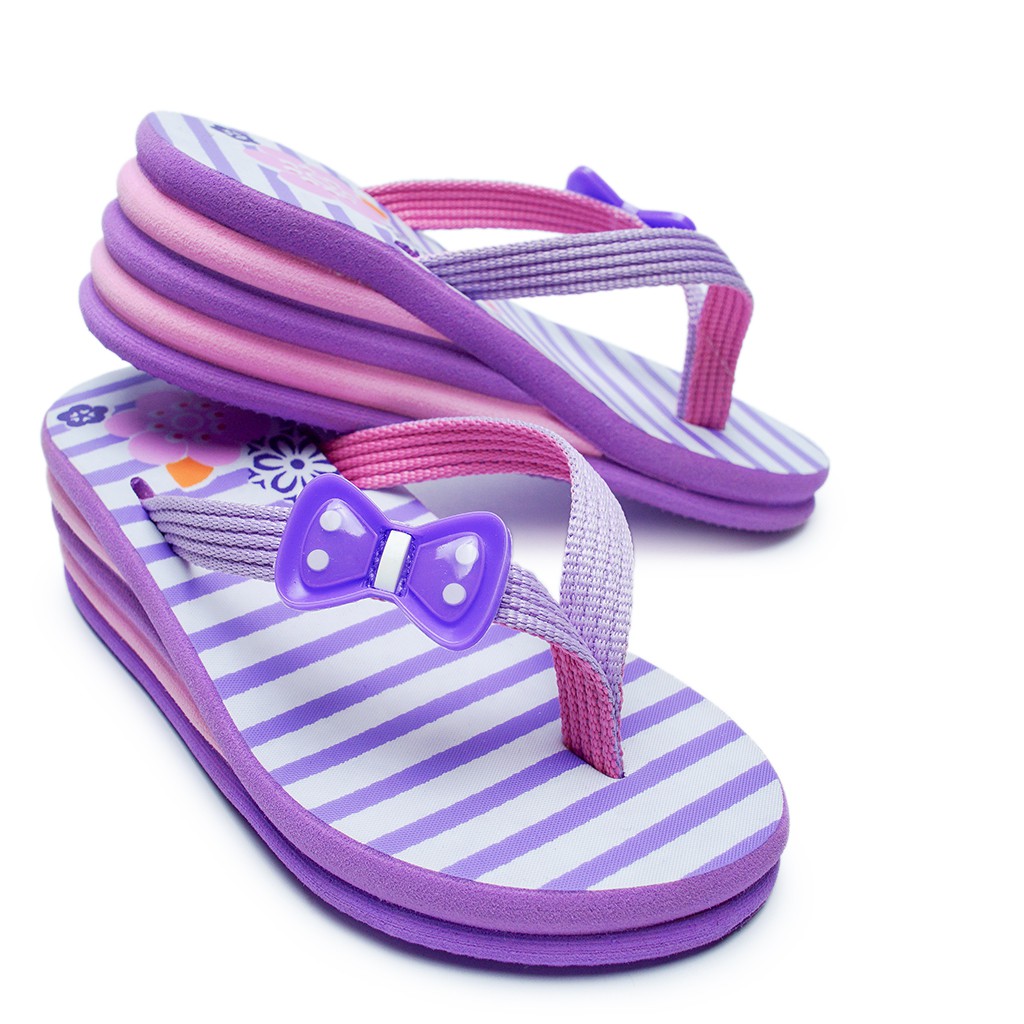 DNOIR Sandal Anak Perempuan LAPIS5K UNGU