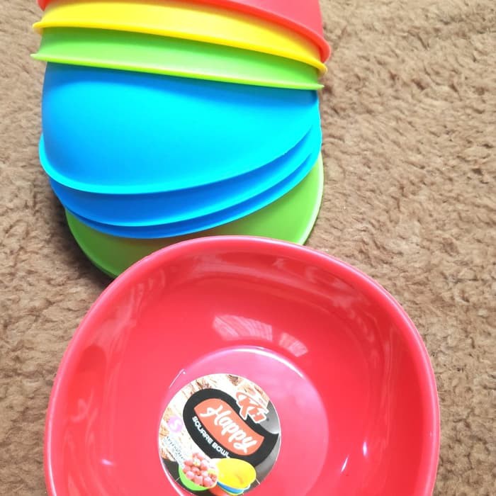 Mangkok Plastik KH Ukuran S M / Mangkok Plastik Kecil Mini / Kobokan Plastik / Mangkuk