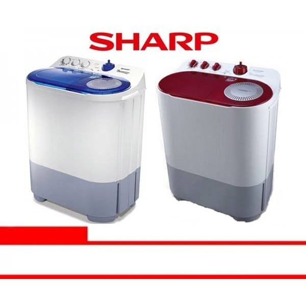 Mesin Cuci Sharp 7kg EST77DA / Sharp EST 77DA Dolphinwave Series