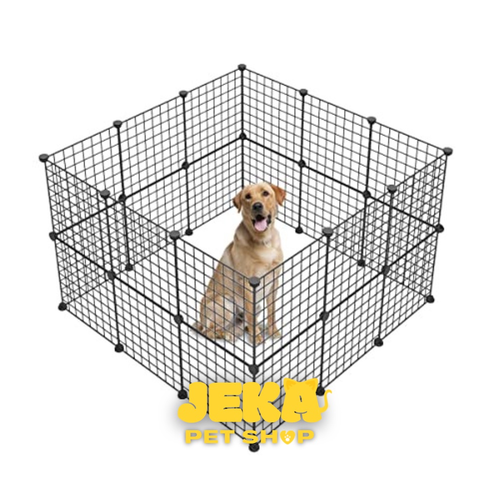 Panel Pagar / Kandang Besi 35x35cm (Anjing/Kucing/Kelinci/Tortoise)-4