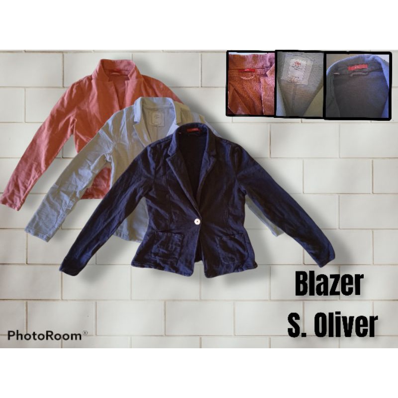 BLAZER S. OLIVE*# SISA EKSPOR MURAH#BARANG BRANDED SISA EKSPOR#BLAZER S OLIVER MURAH