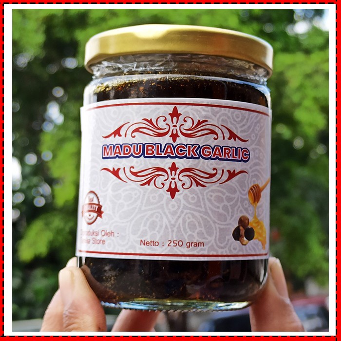 

MADU BLACK GARLIC 250 GRAM | BLACK GARLIC HONEY | BAWANG HITAM TUNGGAL