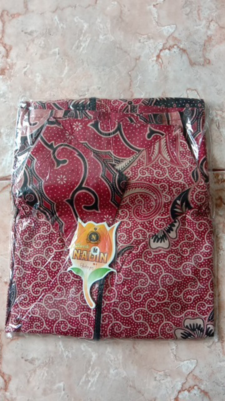 Tunik Zipper Teratai Lawasan Baju Batik Kantoran Wanita Casual Formal Seragaman Katun Halus Premium