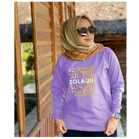 BLOUSE LAQU ZLQ JUMBO / ATASAN SILVIA ZOLAQU / TOP WANITA / PAKAIAN WANITA BIG SIZE