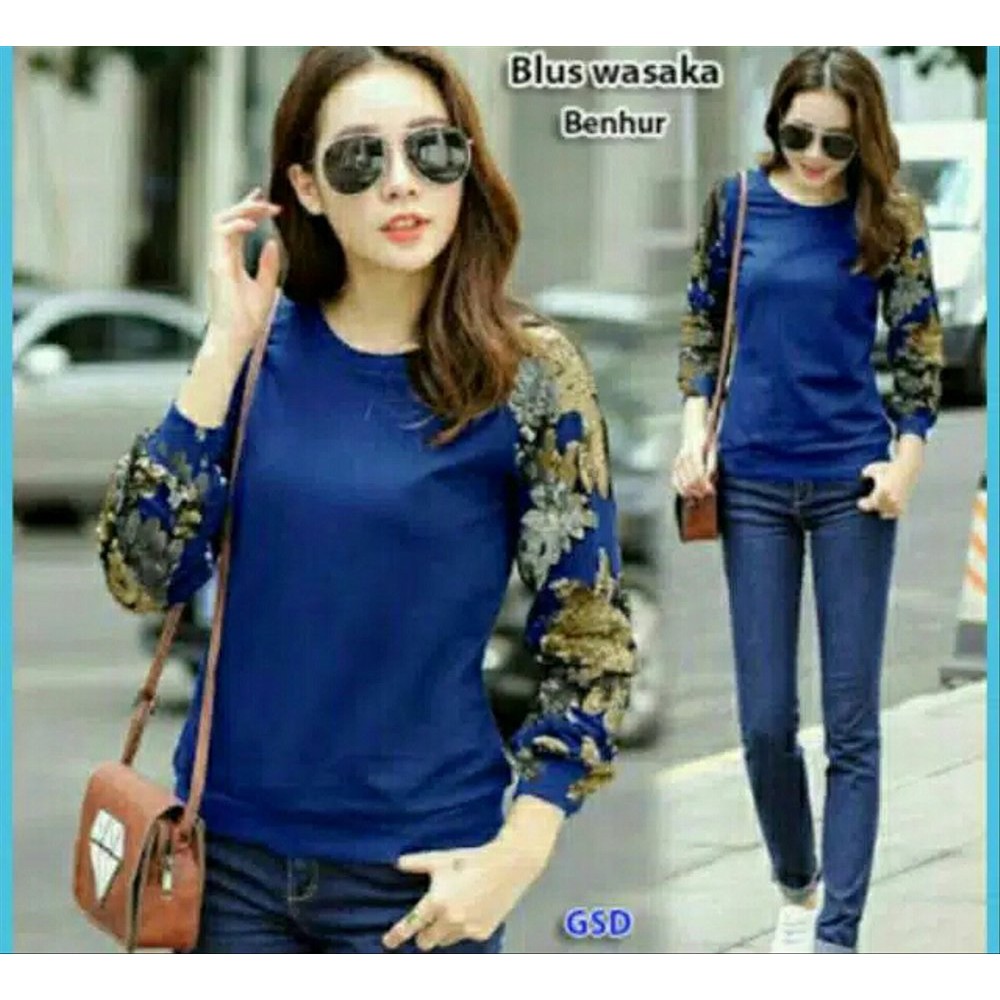 Unik BLOUSE CEWEK KEREN BAJU WANITA ATASAN WANITA FASHION WANITA KOREA Terlaris