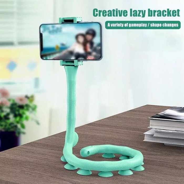 The Worm Suction Phone Holder hits guripod selfie