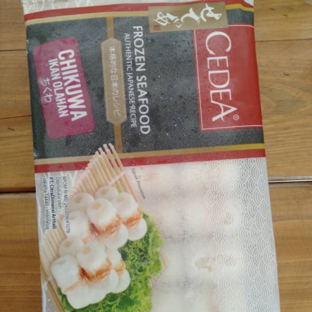 

Cedea Frozen seafood chikuwa ikan olahan