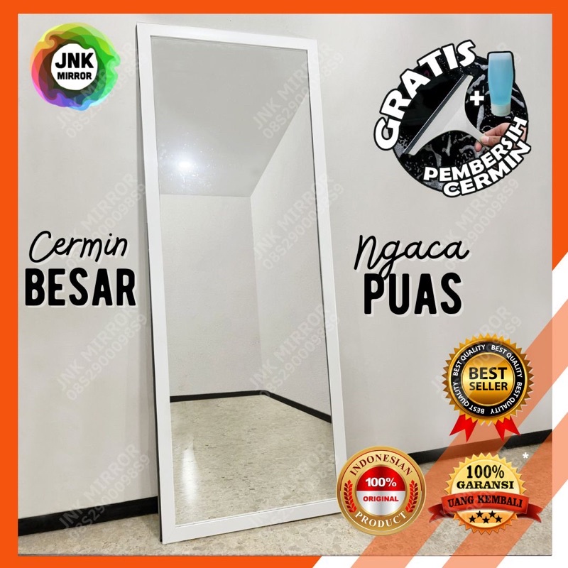 Cermin 1 badan berdiri standing mirror full body besar