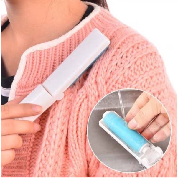 (NCS) Roll Cleaner Pembersih Penghisap Debu Bulu Mini Pakaian Portable