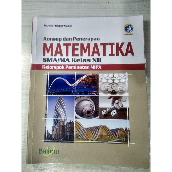 Jual Buku Matematika Peminatan Kelas XII SMA (Bailmu) | Shopee Indonesia