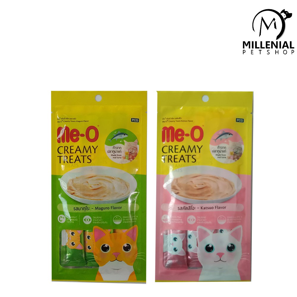 Snack Kucing  Meo Creamy Maguro 15 gr Snack Kucing Meo Creamy Kotsuo 15gr Snack 15 Gram  Meo Treats