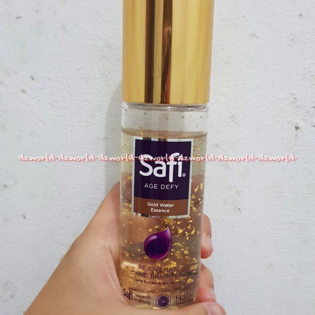 Safi Age Defy Gold Water Essence 100ml Merawat Keremajaan Kulit