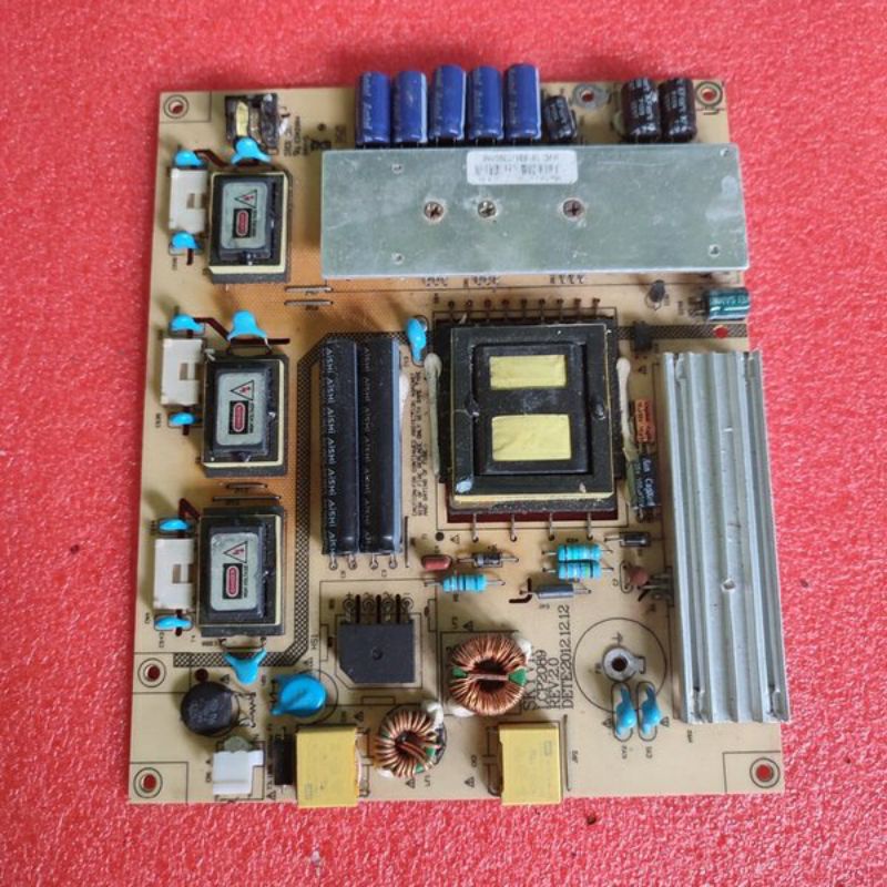 PSU - POWER SUPPLY - REGULATOR -MESIN TV LCD POLYTRON PLM 24B67 - PLM24B67