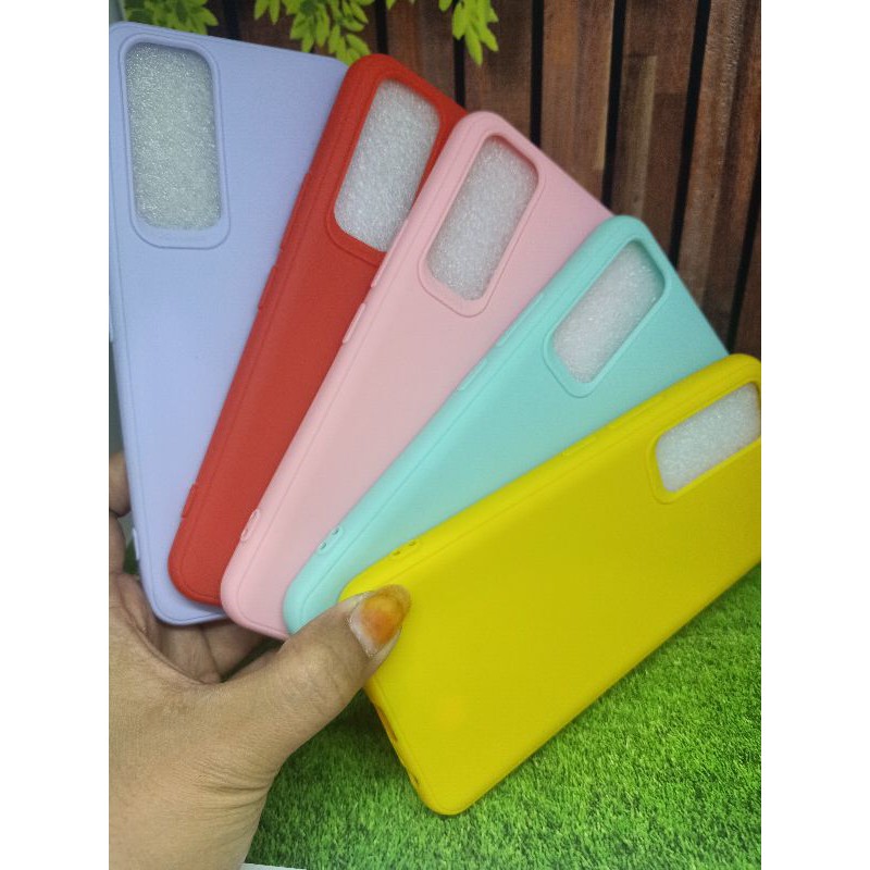 softcase macaron  Warna Vivo V20 SE