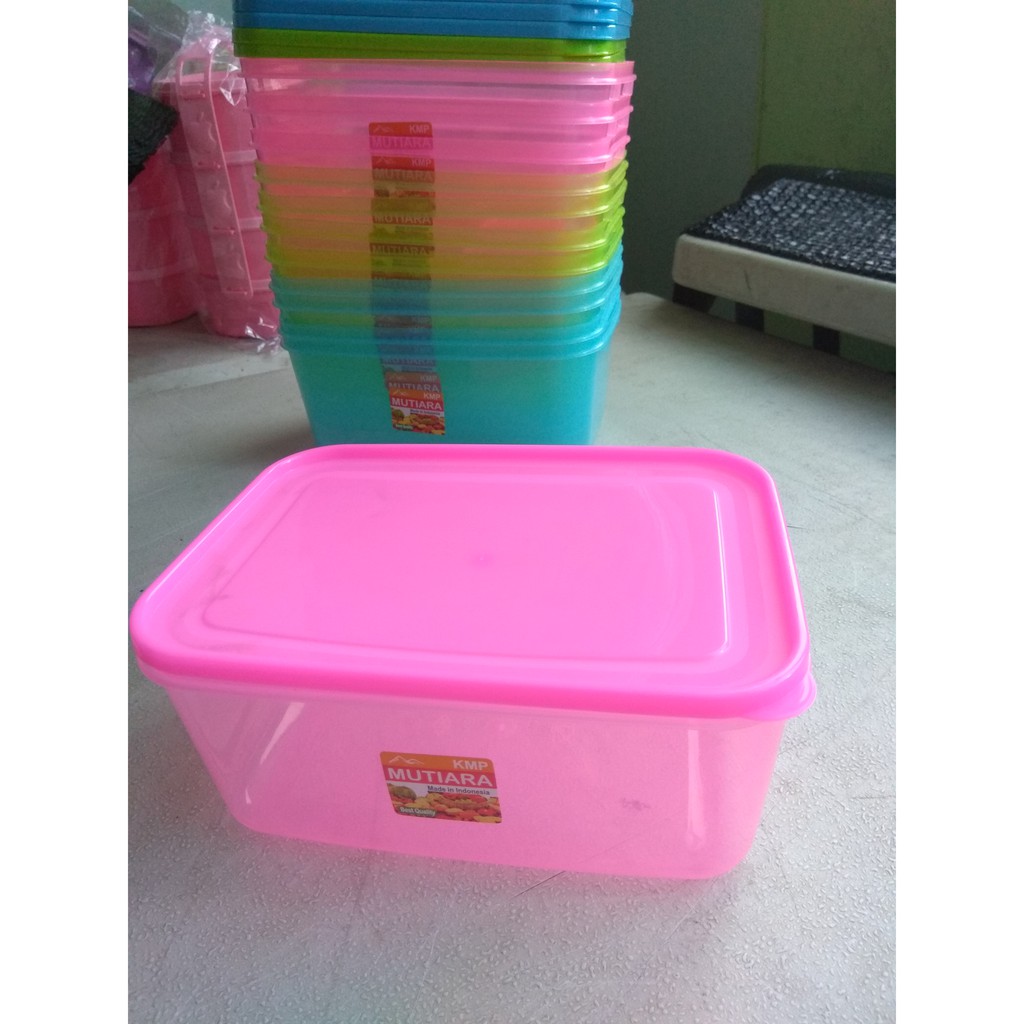Kotak / Wadah / Box / Plastik Mutiara Pack - KMP 1800mL Warna