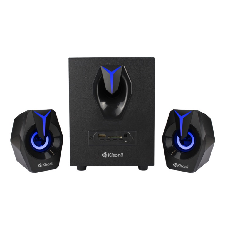 Gaming Speaker Aktif Bluetooth Subwoofer Aktif Support BT, USB, TF Card &amp; Radio With Remote Control -  TM-6100U