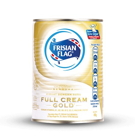 

FRISIAN FLAG FULL CREAM GOLD KALENG 490ML