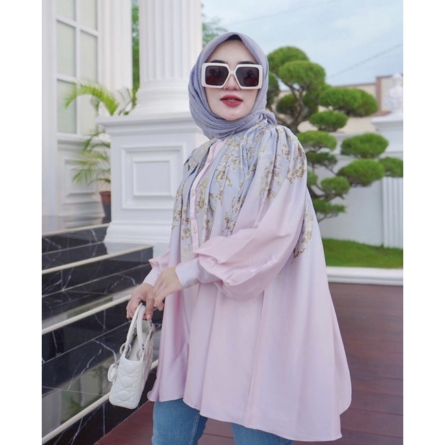 TUNIK AURA SHELLASAUKIA MOTIF TERBARU