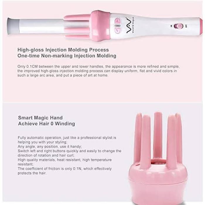 CATOKAN RAMBUT KERITING OTOMATIS VIVID &amp; VOGUE