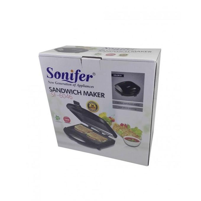 Sonifer sandwich maker SF-6046 pemanggang roti bakar sandwich