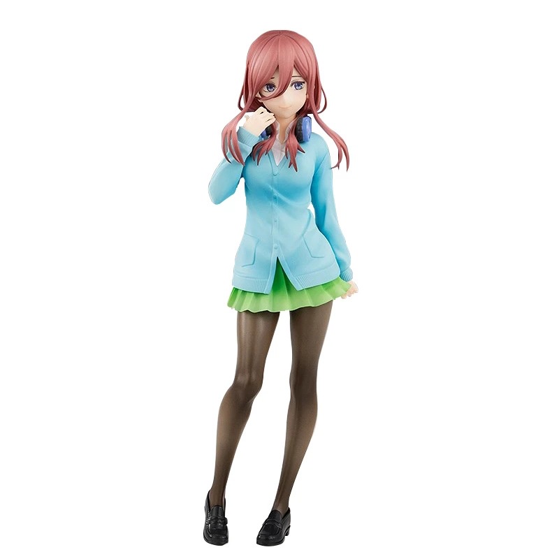 Mainan Action Figure Anime Ichika Nino Bahan PVC Ukuran 18CM