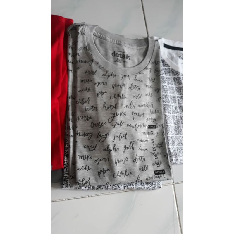 kaos cole dan details ori matahari