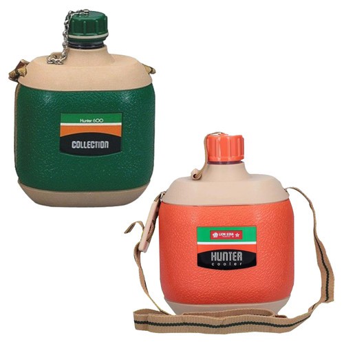 Botol Minum Vintage Cooler Hunter HU-1 600ml Lion Star Murah Surabaya