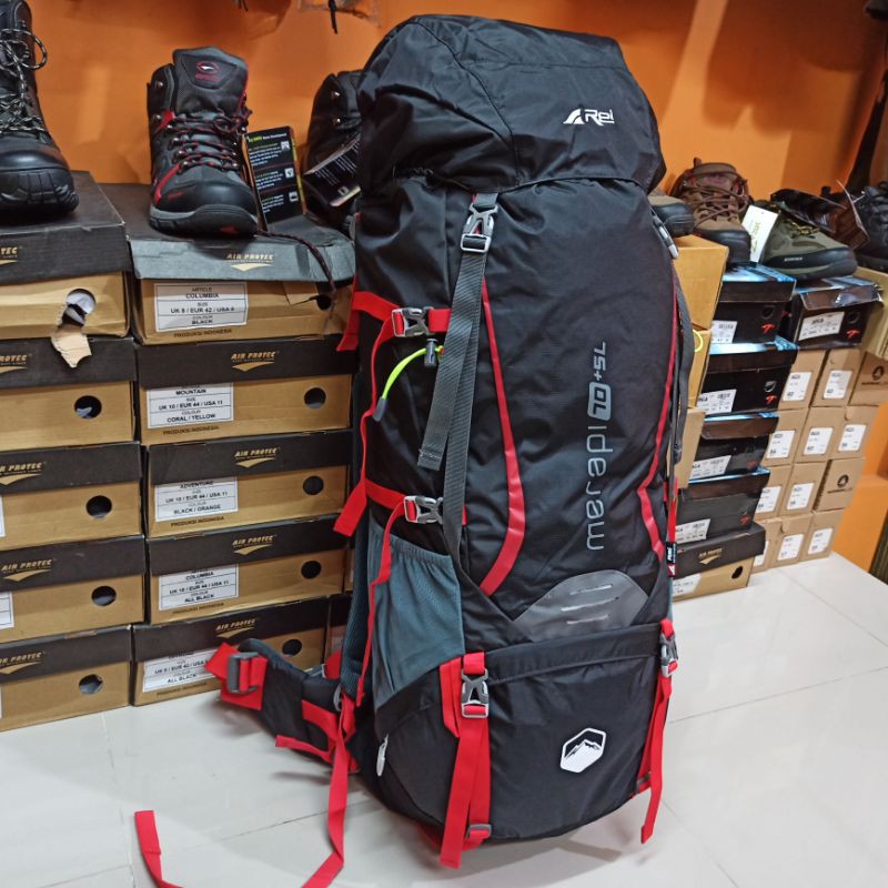 Carrier Rei Merapi 70+5L Tas Gunung Rei Merapi Original