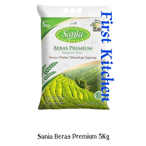 

Beras SANIA Premium/Larisst/Beras Ramos/Beras Pulen Wangi/Beras Kepala Super 5kg