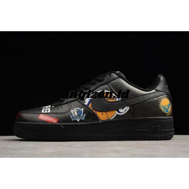 nike air force 1 low black mens