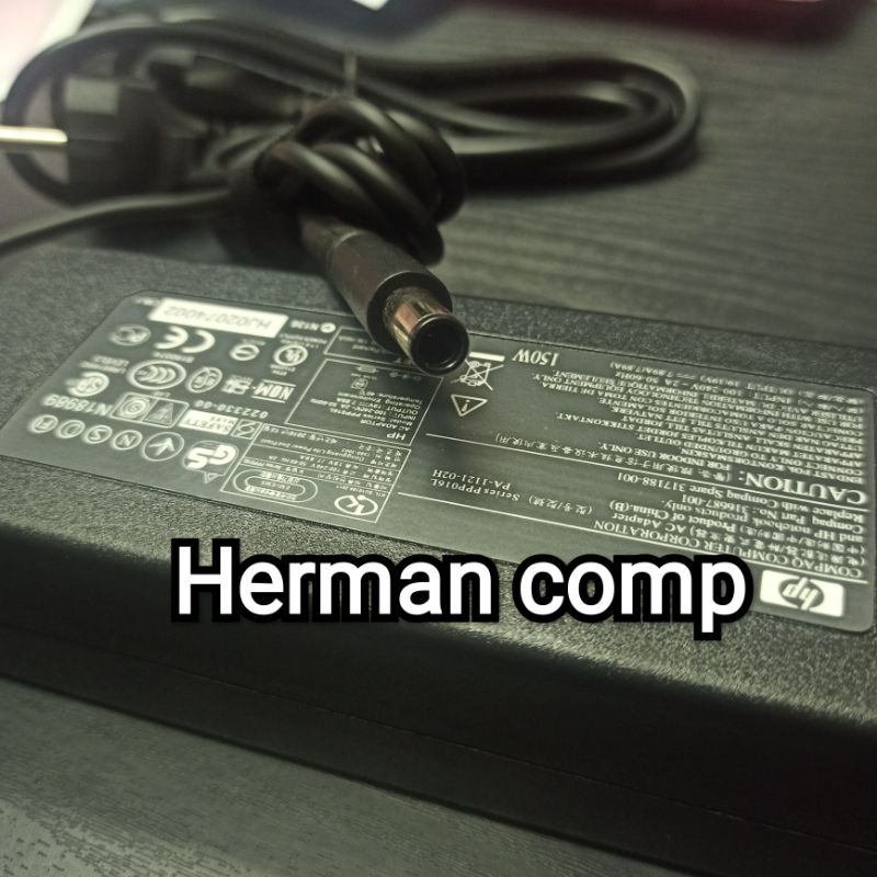 Original Charger/Adaptor HP ALL IN ONE OMNI 100 105 120 305 HP MS200 MS218CN 19V 7.89A 150W