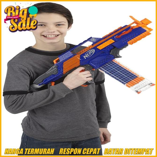 SENJATA MAINAN NERF N-STRIKE ELITE RAPIDSTRIKE CS - 18 GUN HASBRO NEW
