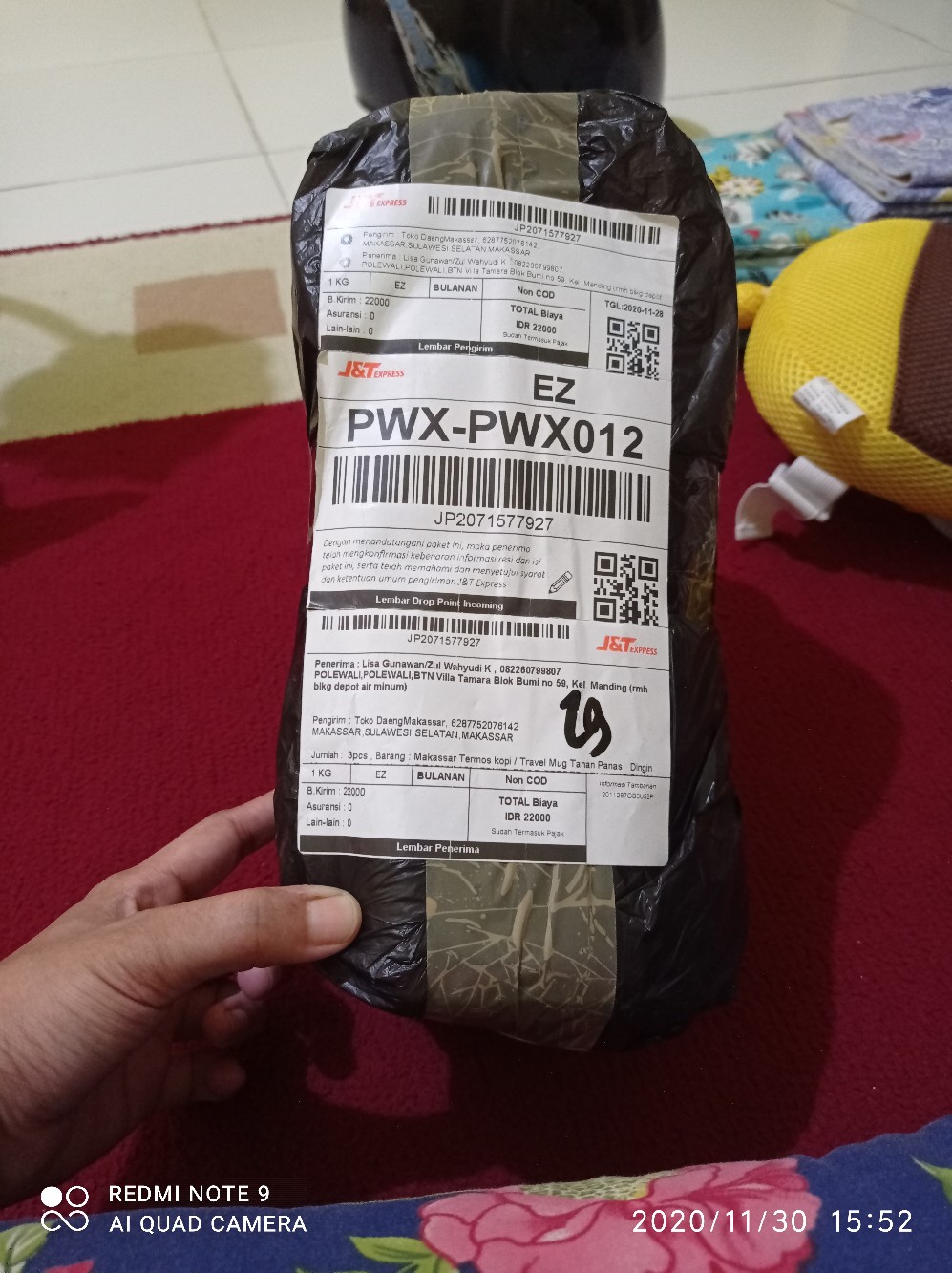 Makassar Termos Kopi / Travel Mug Tahan Panas  & Dingin Vacum  Coffe Cup Murah