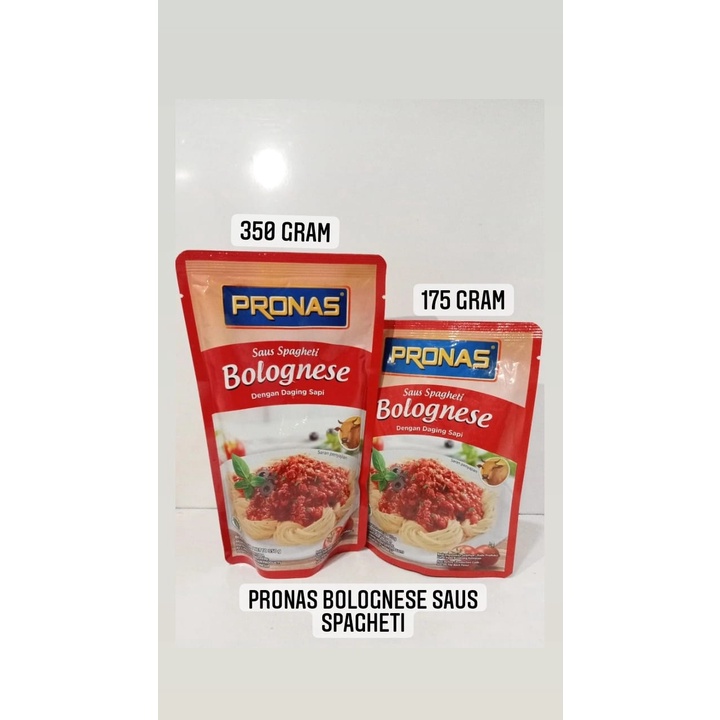 

PRONAS Bolognese Saus Spagetti