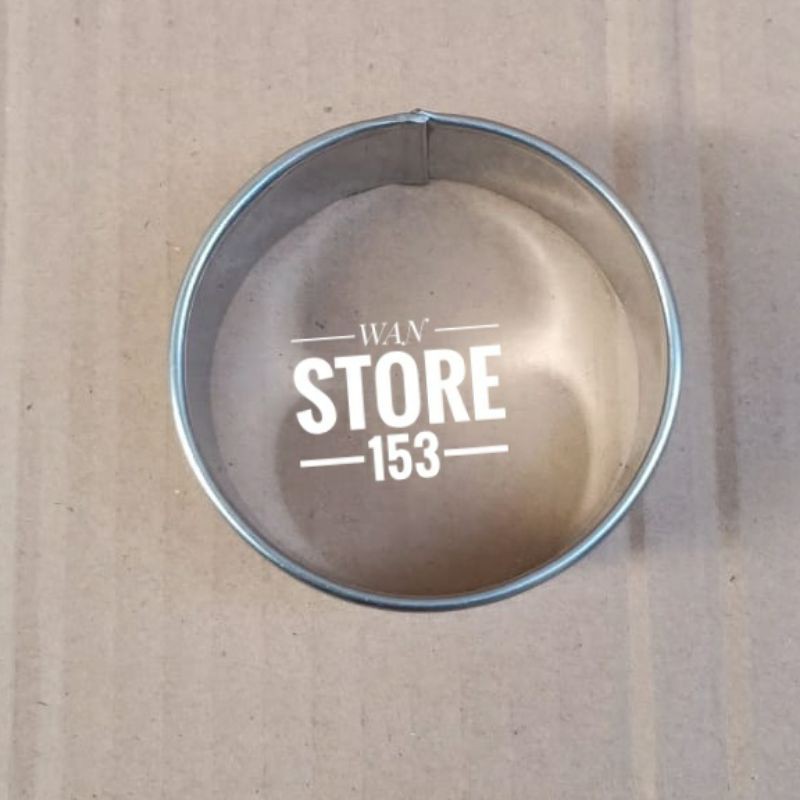 

Ring cutter bulat stainless / 7x7x3cm / cokie cutter