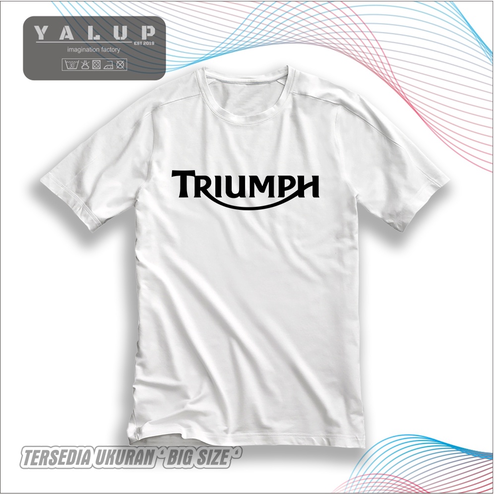 TRIUMPH KAOS PRIA SUNMORI KOMUNITAS MOTOR