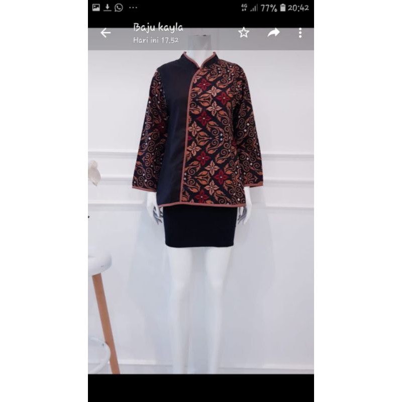 atasan batik edness kayla ORI