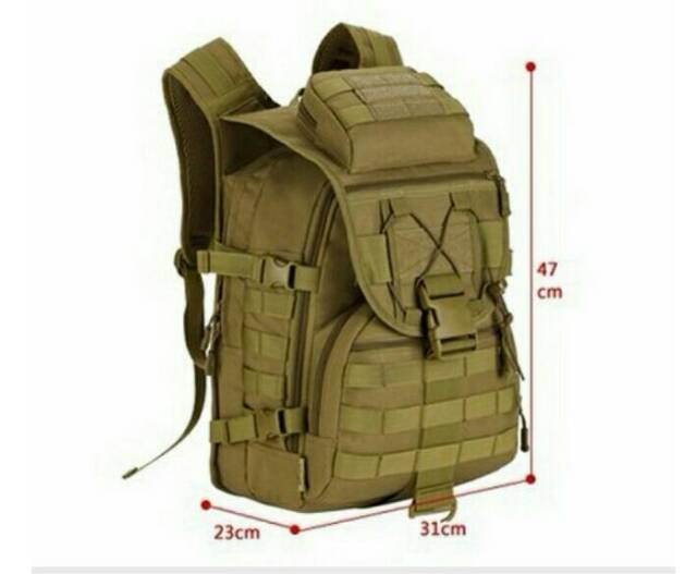 [IMPORT] Tas Ransel Pria Army Import/Ada 2 Tempat Laptop/Anti Air