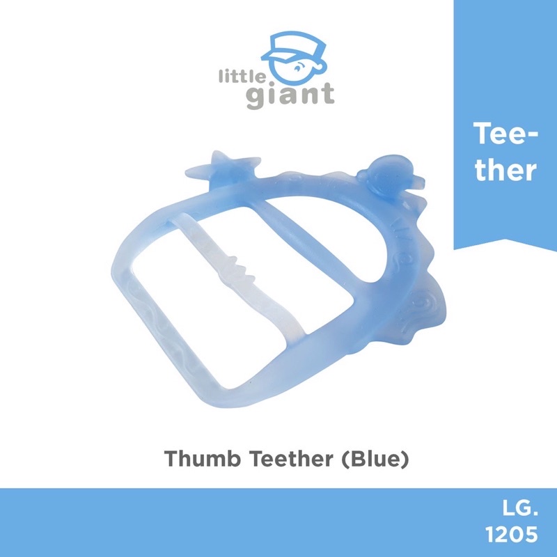 Little Giant LG 1205 Gloves Silicone Teether - Gigitan Bayi