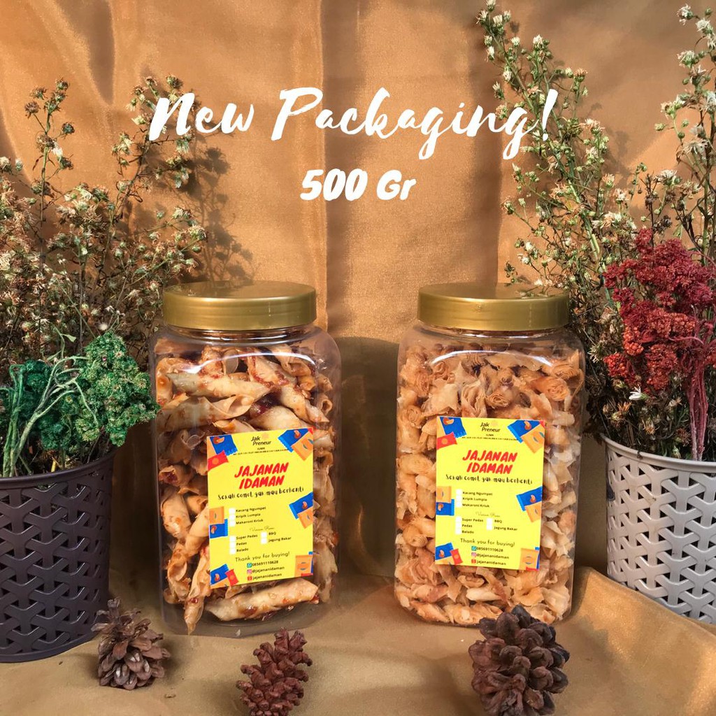 

Kemasan Toples 500 gr