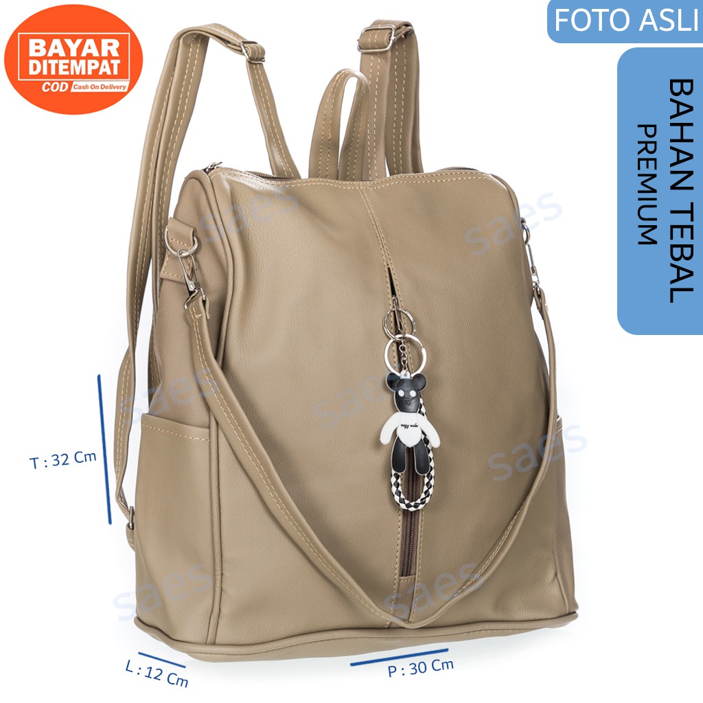 RANSEL WANITA BURBERRY TYPE JC TW 9332 8802 GC Ransel P GAYA BARU KERJA CEWEK SANTAI saes Murah Kana saes store 002